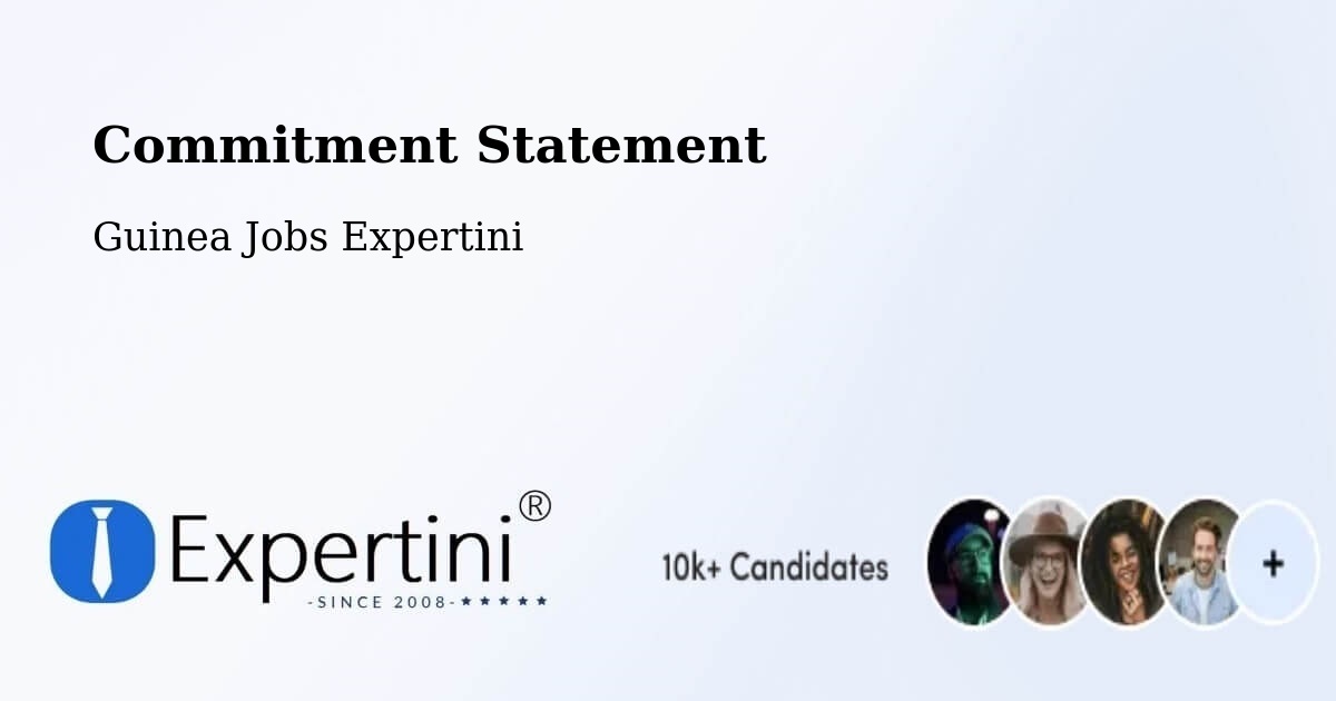 Corporate Commitment – Kerouane Prefecture - Guinea Jobs Expertini